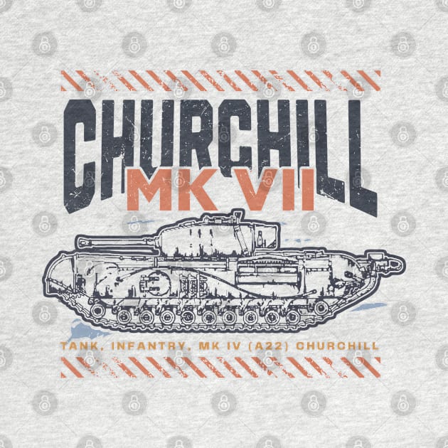 CHURCHILL MK VII | WW2 Tank by Distant War